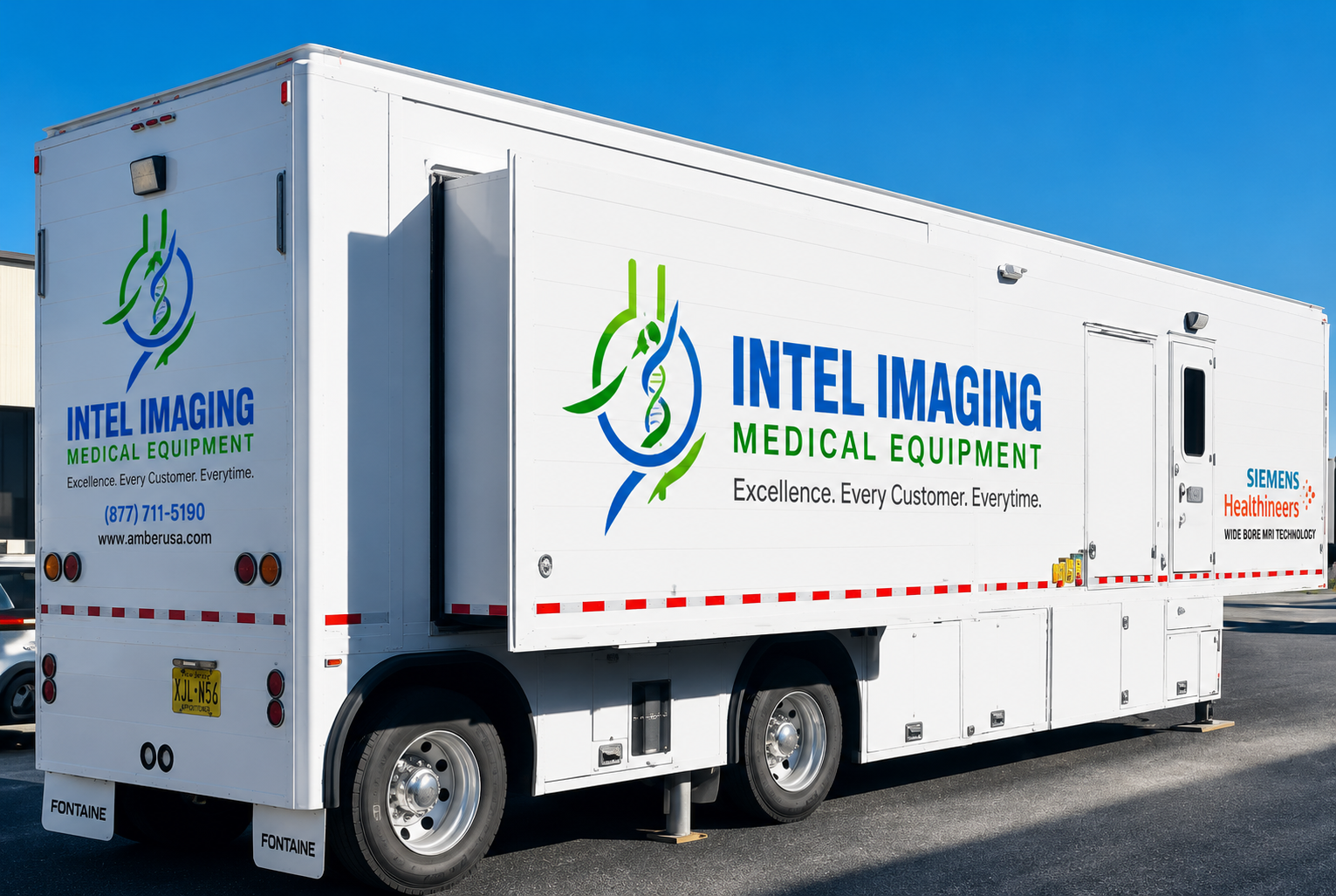 Mobile PET/CT Scanner Trailer